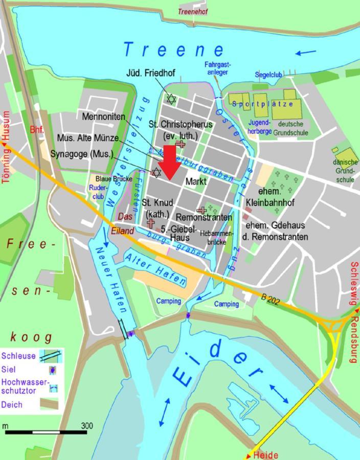 Zwischen Eider Und Treene Friedrichstadt Exteriér fotografie